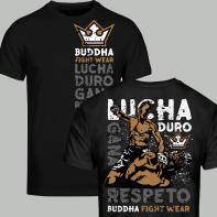 Buddha Fight Hard T-shirt