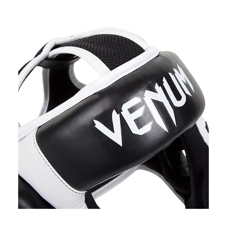 Venum Challenger boxing helmet - white / black
