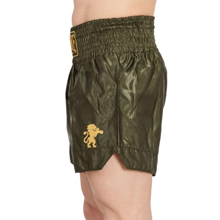 Leone Basic 2 Muay Thai Shorts - khaki